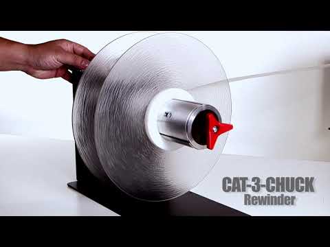 Heavy Duty CAT-3 Label Rewinders | Fast Rewinding, Loading and Unloading