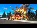 I Burned My Bully Friend's Forest-Edge House in Teardown and Chaos Erupted