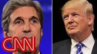 Trump: John Kerry should be prosecuted for Iran contacts