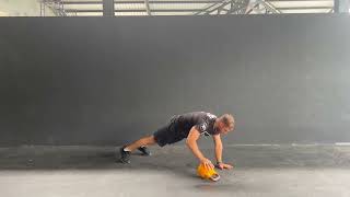Kettlebell Crossover Push Up | Kettlebells and Conditioning