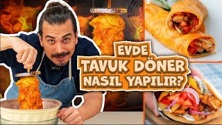 How To Make Chicken Döner Kebab At Home? 🍗🔥😍