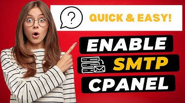 How To Enable SMTP in cPanel 2025 🔥 - (FAST & Easy!)