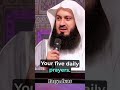 Work on your five daily prayers! || #shorts #muftimenk