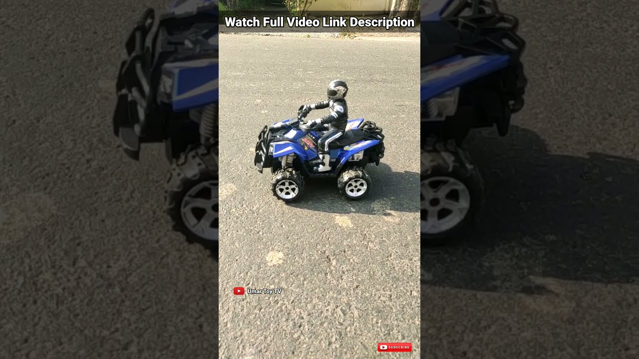 RC Remote Control High Speed Quad Car Unboxing & Testing - Kids Toy || Umar Toy TV ||