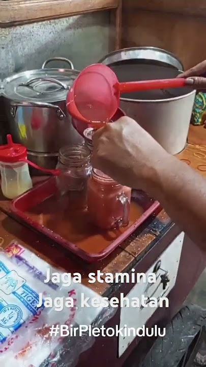 Bir Pletok minuman khas Betawi  #rempah