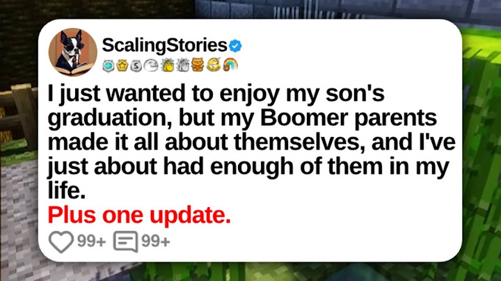 I Just Wanted to Enjoy My Son’s Graduation, but My Boomer Parents Made It All About | Reddit Updates