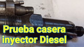 How to test injectors, homemade way