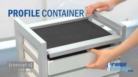 Profile Container, by CNS Frame Displays (Framedisplays.com)