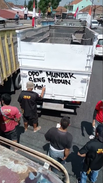 Gokil Kata-Kata Lucu Di Bak Truk‼️
