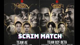 B2F B(STANDIN MOCEL YABYO)  VS AE(MIKOTO AVILLE) | SCRIM TURNI OURASTORE