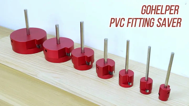 PVC Fitting Saver with 1-½-Inch and 2 Inch Head Aluminum