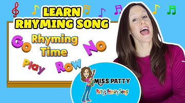 Rhyming Song for Children Words You and Me by Patty Shukla | Learn to Read | English Rhyme Words