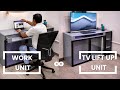 This Lift-Up TV + Desk Combo Transforms Any Room Instantly!