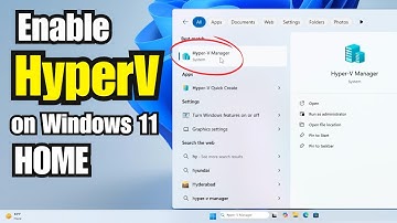 How to Enable and Install HYPER-V in Windows 11 HOME 24H2 - Easy
