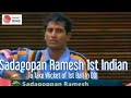 Sadagopan ramesh 1st indian to take wicket on his first ball in odis vs westindies  singapore 1999