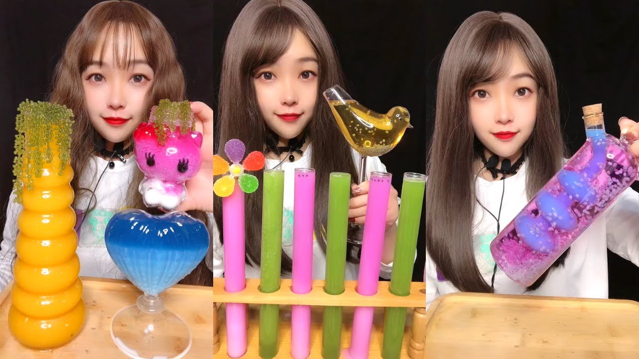 [ASMR] 다채로운 음료 마시기 COLORFUL BEVERAGES DRINKING SOUNDS🥤Renkli İçecek İçme Sesi