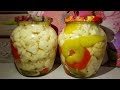 ВСЕ,КТО ПРОБУЮТ,ОСТАЮТСЯ В ВОСТОРГЕ!!!ВКУСНЕЙШАЯ ЦВЕТНАЯ КАПУСТА С ПЕРЦЕМ НА ЗИМУ!!!