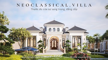 Sự Hài Hòa Giữa Cổ Điển và Hiện Đại Trong Kiến Trúc Nhà Tân Cổ Điển Mái Nhật | Kiến Trúc VKing