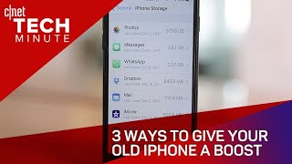 3 ways to give your old iPhone a boost (Tech Minute)