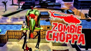 Don't let the zombies get on the helicopter!!  - Zombie Choppa Gameplay 🎮📱 screenshot 3