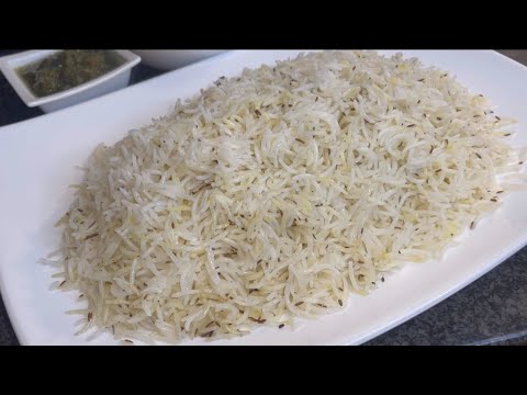 Afghani Chalaw Recipe | Quick & Easy Plain White Rice Recipe - YouTube