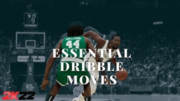 Tutorial: The 3 dribble moves every 2K hooper and beginner need to know before NBA 2K23 (Hand Cam!)
