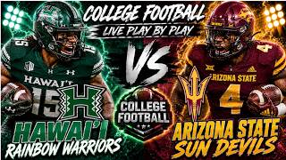 Hawai'i Rainbow Warriors vs Arizona State Sun Devils Live Play by Play and Watch Party