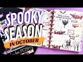 OCTOBER MONTHLY PLAN WITH ME | Live Love Posh + AMXO stickers