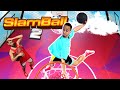 Basket sur terrain rebondissant  slamball 2