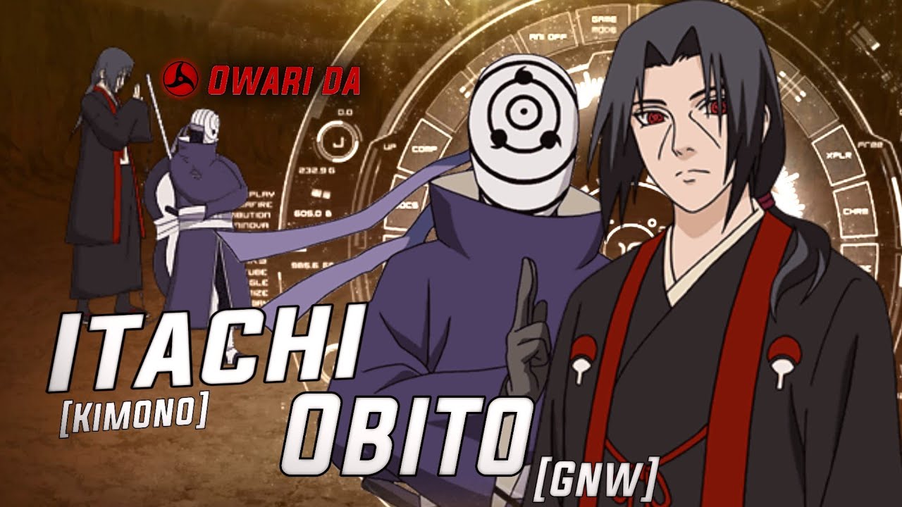 Itachi Uchiha Kimono E Obito Ggn Gameplay Naruto Online Qq