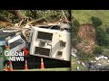 "Still shaking from it": New Zealand landslide kills at least 2