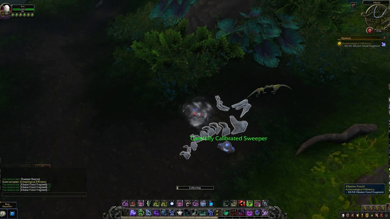 WoW quest Archaeological Efficiency YouTube