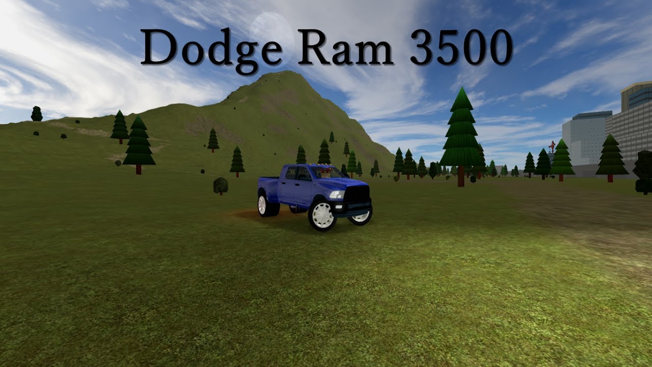 Roblox Vehicle Simulator Dodge Ram 3500 Ile Offroad 5 Youtube - roblox dodge ram