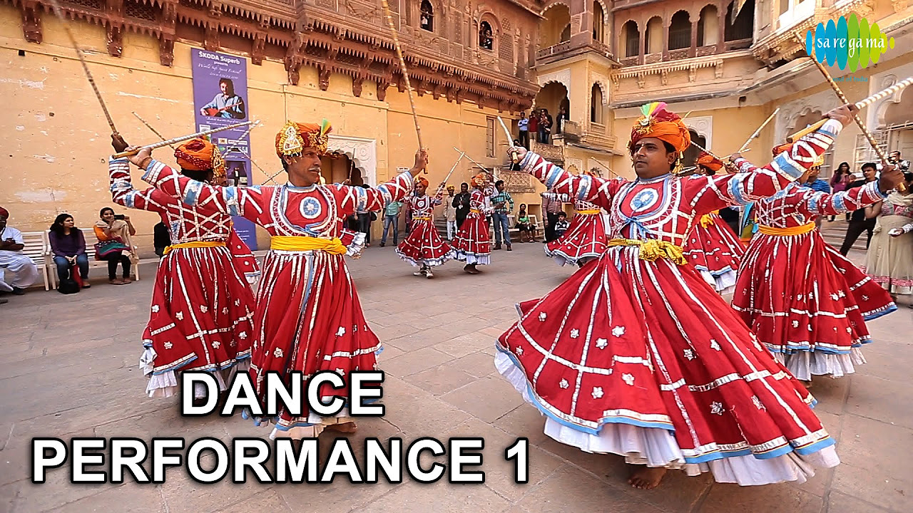 Rajasthani Gair Dance  Kathak  Dance Performance 1 World Sufi Spirit Festival  Live Recording