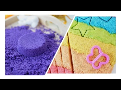 Playing With Sand Clay/Making Shapes/Learning Game/Kids Making Shapes With Sand Clay /Learn With Fun