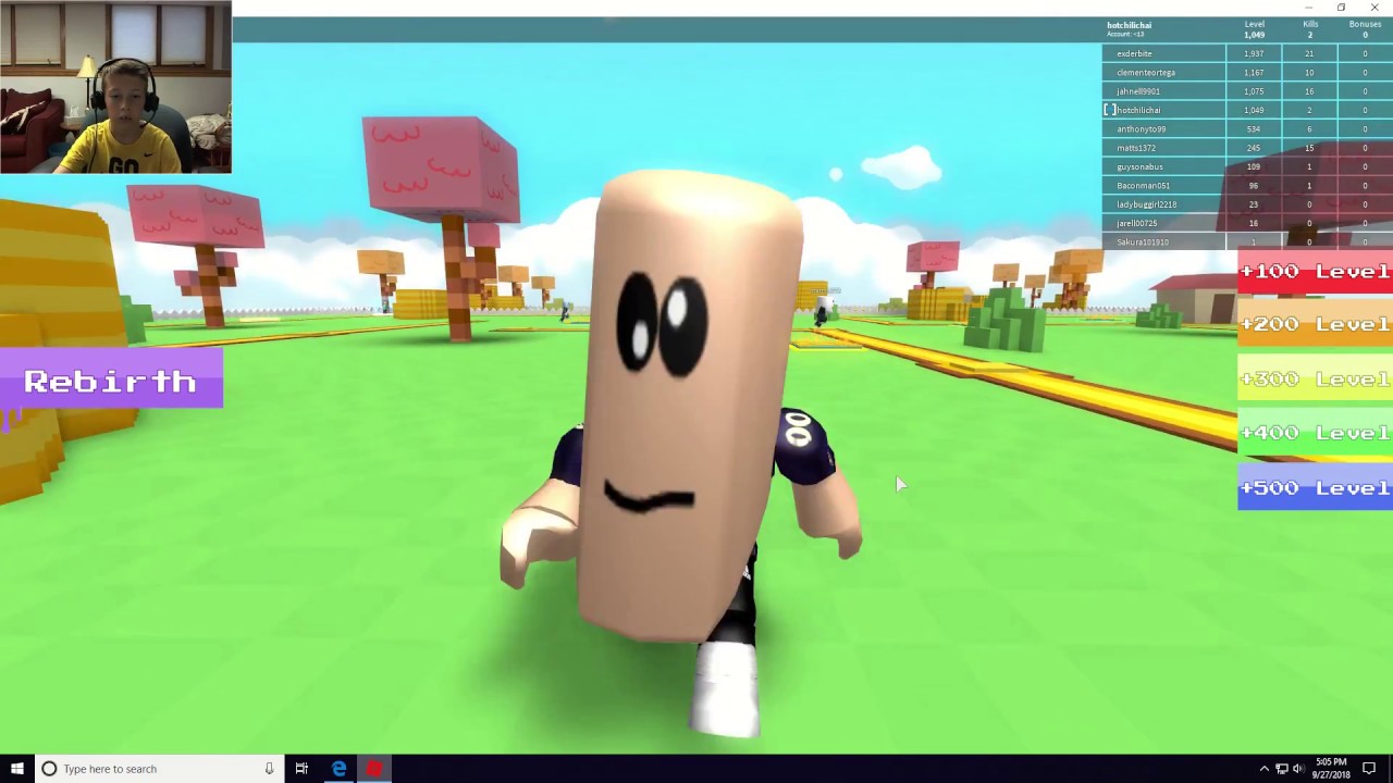 Meh Head Is So Skinny Roblox Big Head Simulator Youtube - skinny roblox character