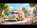 The Funny Flower Van 🚐🌸 Fun Nature Song for Kids | Nursery Rhymes & Colorful Learning 🎶✨