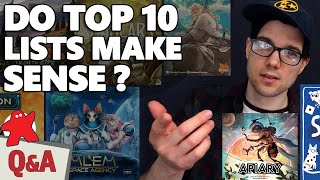 Do top 10 lists make sense? | Board Game Q&A by Watch It Played 5,745 views 1 month ago 13 minutes, 43 seconds