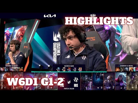 FNC vs BDS - Game 2 Highlights | Week 6 Day 1 LEC Spring 2025 | Fnatic vs Team BDS G2 W6D1