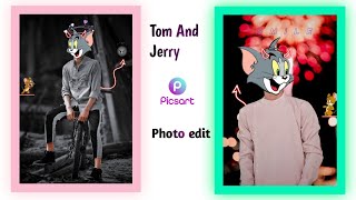 How To Add Tom And Jerry Face||Tom And Jerry Face Cut Photo Editing Tutorial||2023 screenshot 4