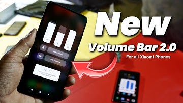 MIUI 12.5 New Volume Panel 2.0 for MIUI 12 | MIUI 12.5 New Volume Slider/Bar for Xiaomi Phones