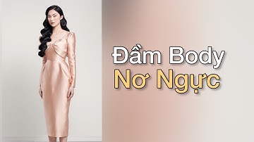 Thiết Kế Đầm Body Nơ Ngực |Lộc Tailor|Chia Sẻ Kinh Nghiệm May Mặc#184