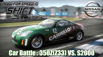 Retro Racing Games : Need For Speed Shift - Car Battle : 350Z(Z33) VS. S2000