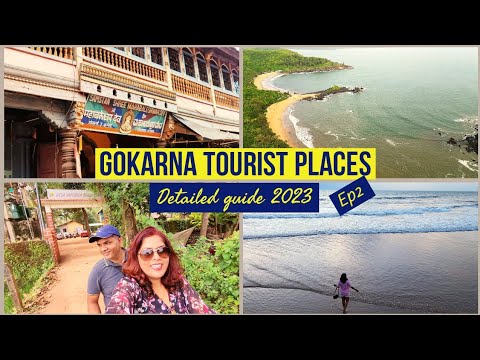 Gokarna Tourist Places- Beaches, Temple,Cafes|Gokarna Travel guide|Coastal Karnataka Ep2|Karaj Vlog