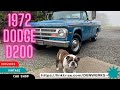 1971 Dodge D200 Custom Camper Special DENWERKS NO RESERVE TRUCK