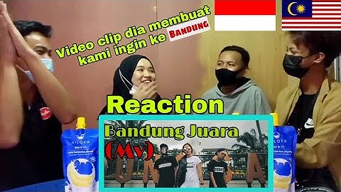 Malaysian Reaction to Bandung Juara Aoi x Asep Balon x Fanny Sabila (Official Music Video)