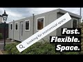 Fast flexible and economical space  how portable cabins can help your business create extra room