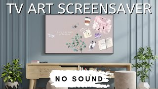 Soft Watercolor Fall Inspo | TV Art Screensaver | 1 Image | 2 Hr | No Sound | Wall Art TV screenshot 4