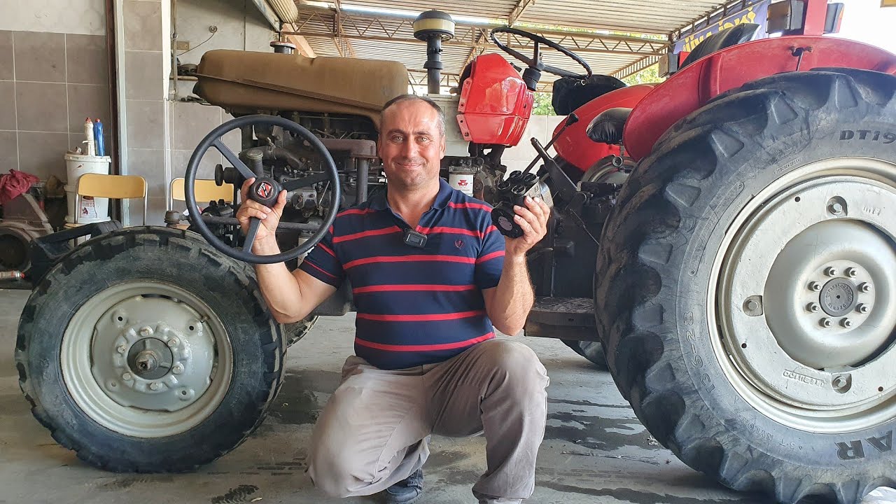 Traktöre Gerçek Orjinal Hidrolik Direksiyon Takıyoruz (Hazret Aslan)