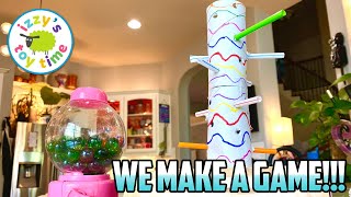 Izzy's Toy Time CRAFT TIME!! Let's Make A Kerplunk Game! by Izzy's Toy Time 140,029 views 2 years ago 24 minutes